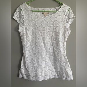 Banana Republic White Blouse